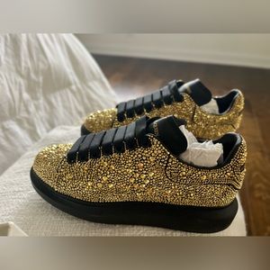 Alexander McQueen oversized crystal sneakers